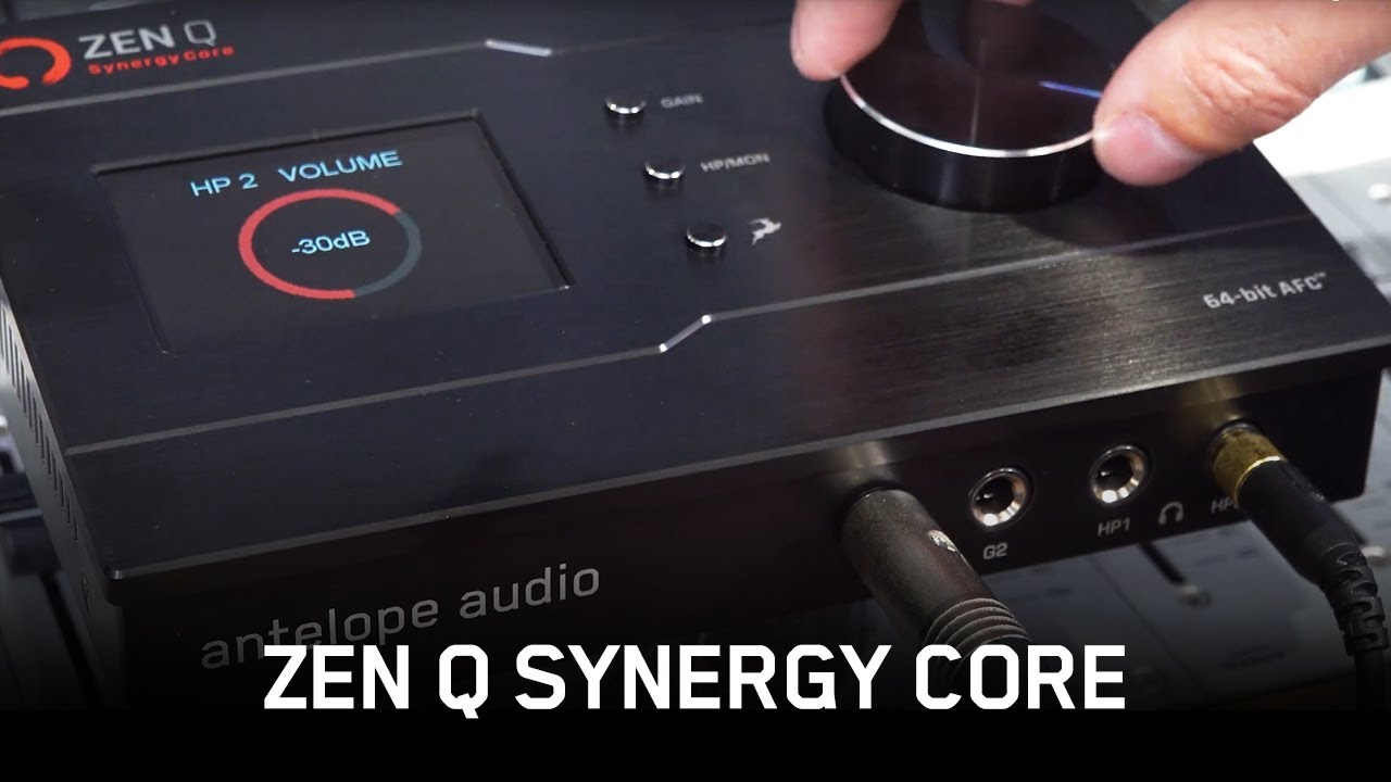 ZEN Q SYNERGY CORE (USB TYPE-C) – Antelope Audio Perú